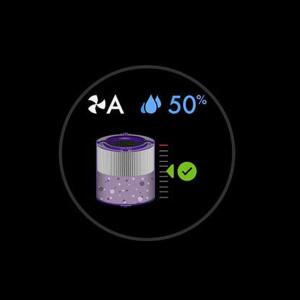 Повідомляє про необхідність заміни фільтра