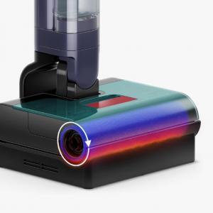 Высушивание рабочего валика горячим воздухом