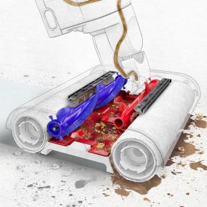 Очистка валиков и разделение грязи