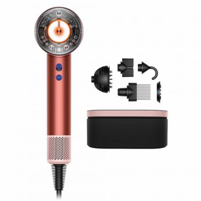 Фен для волосся Dyson Supersonic Nural HD16 (полунична бронза/рожева пудра)