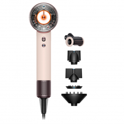 Фен для волосся Dyson Supersonic Nural HD16 Straight+Wavy (рожева кераміка/рожеве золото)