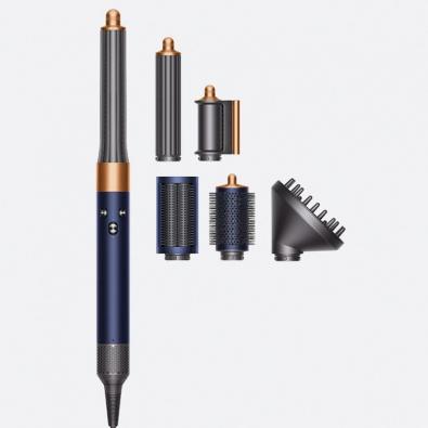 Стайлер Dyson Airwrap Diffuse HS 05 для різних типів довгого волосся (синій/мідь)