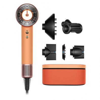 Фен для волосся Dyson Supersonic Nural HD16 Straight+Wavy (абрикос/топаз)