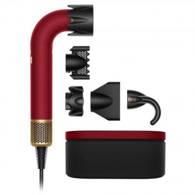 Фен для волосся Dyson Supersonic HD17 T1/T2 R Pro (червоний оксамит/золото)