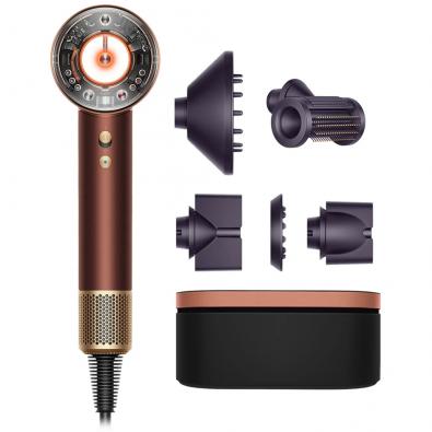 Фен для волос Dyson Supersonic Nural HD16 Straight+Wavy (слива/медь)