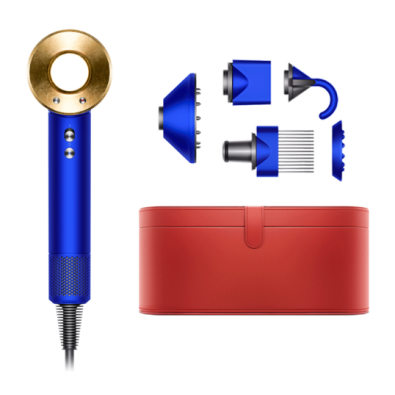 Фен для волосся Dyson Supersonic HD 07 (синій/золотий)