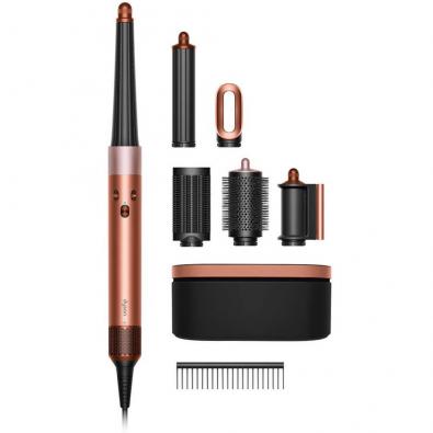 Стайлер Dyson Airwrap i.d. Straight+Wavy HS08 T1/T2 (янтарний шовк/рожеве шампанське)
