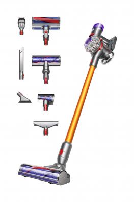 Пилосос Dyson V8 Absolute (нікель/помаранчевий)