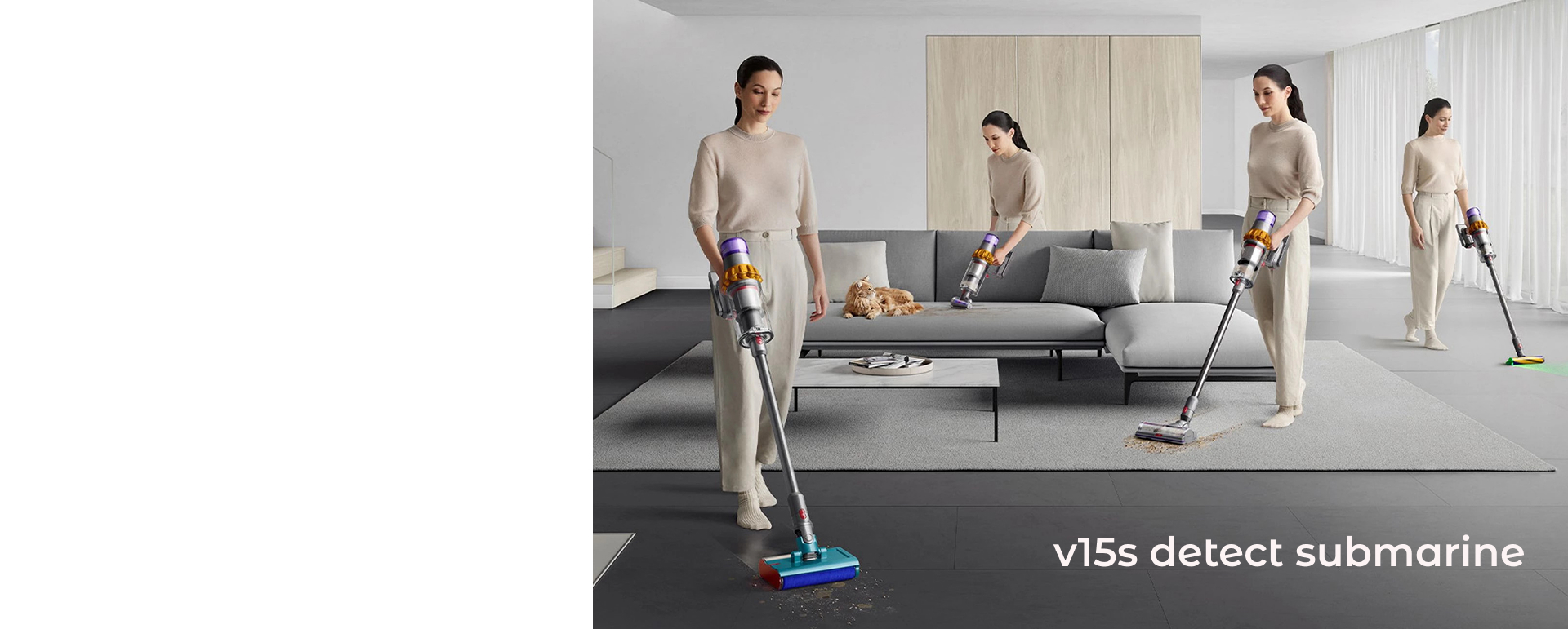 Пылесос Dyson V15s Detect Submarine